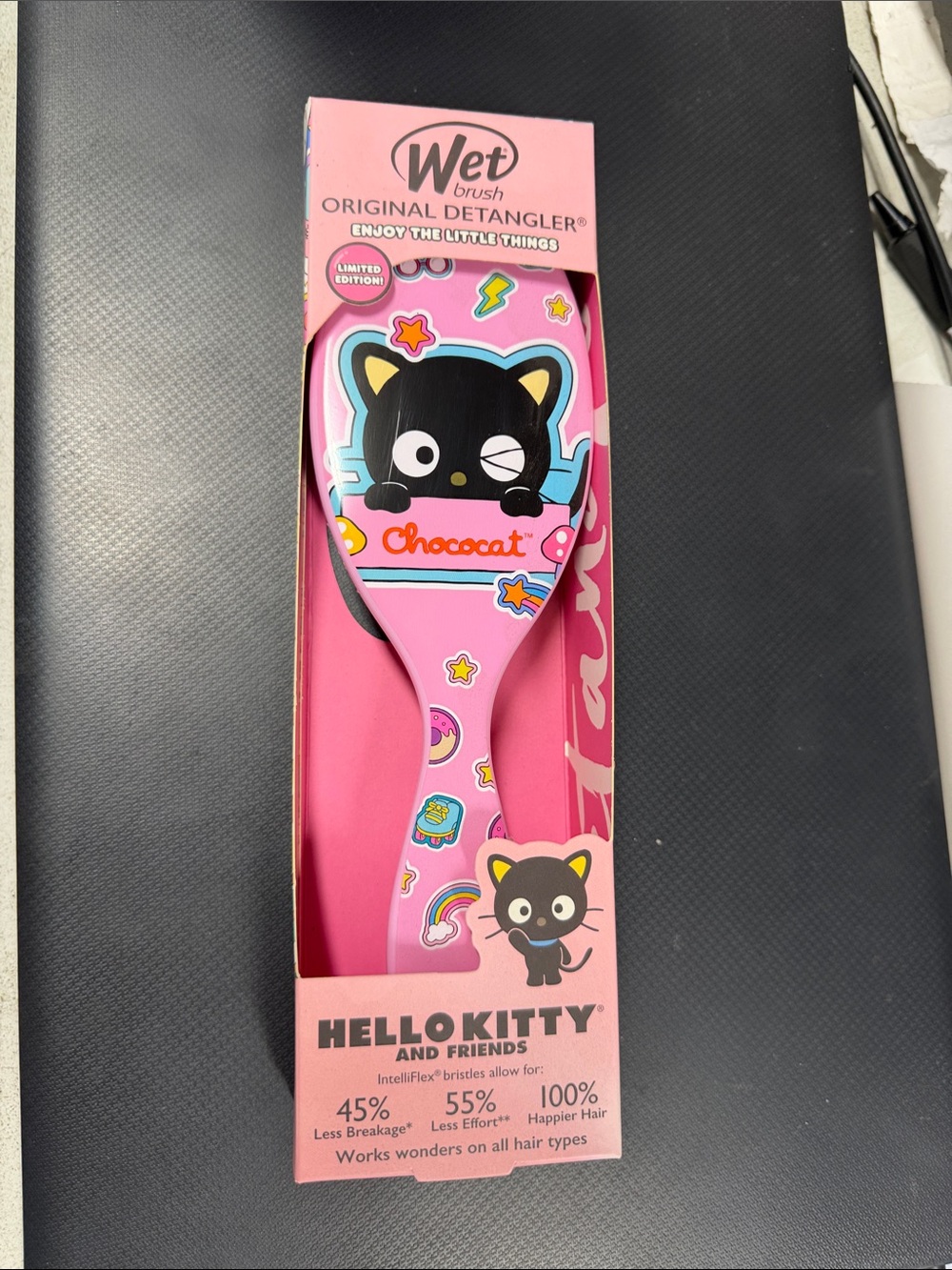 Wet Brush Hello Kitty Chococat Pink Detangler Brush